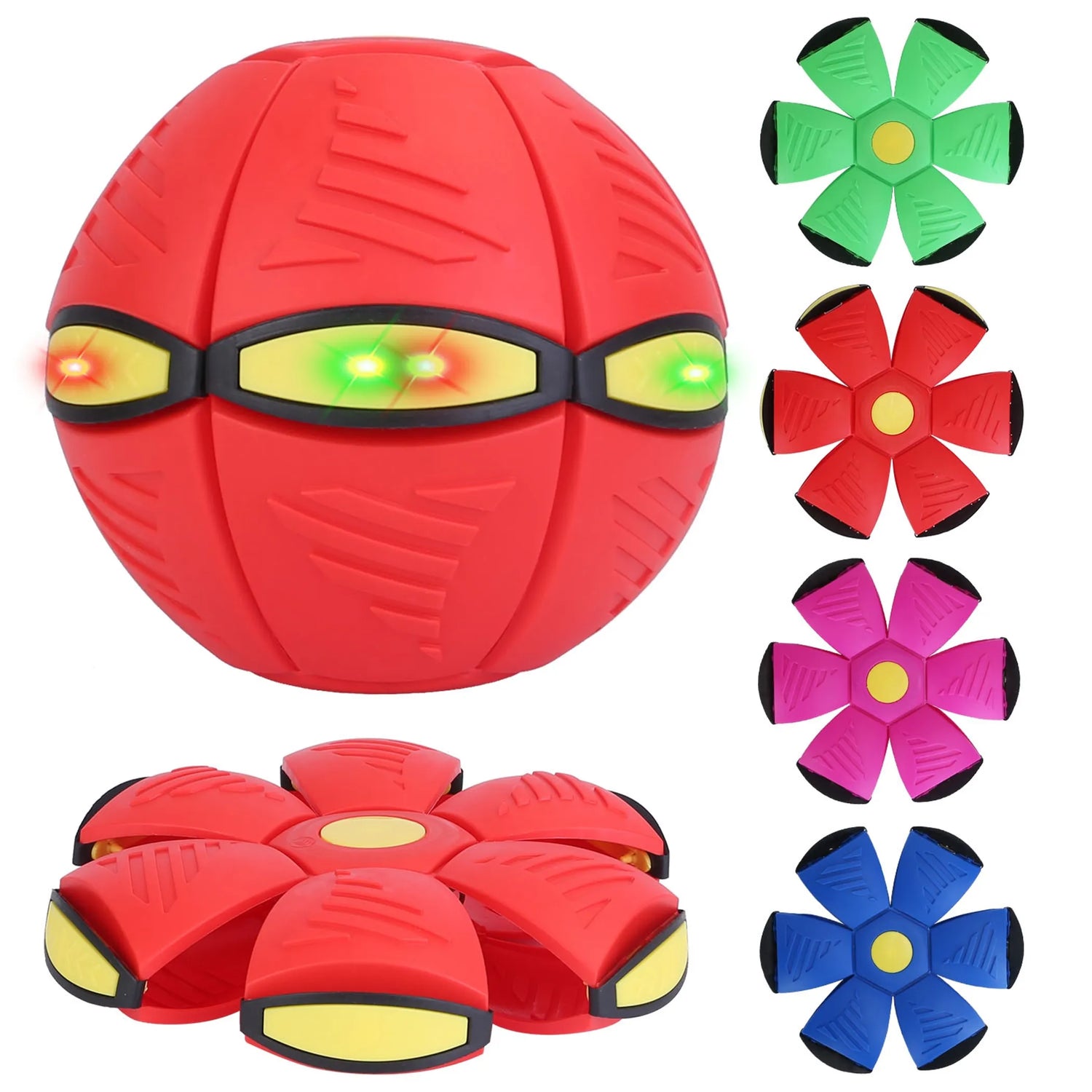 4 Pack Flying Saucer Ball Electric