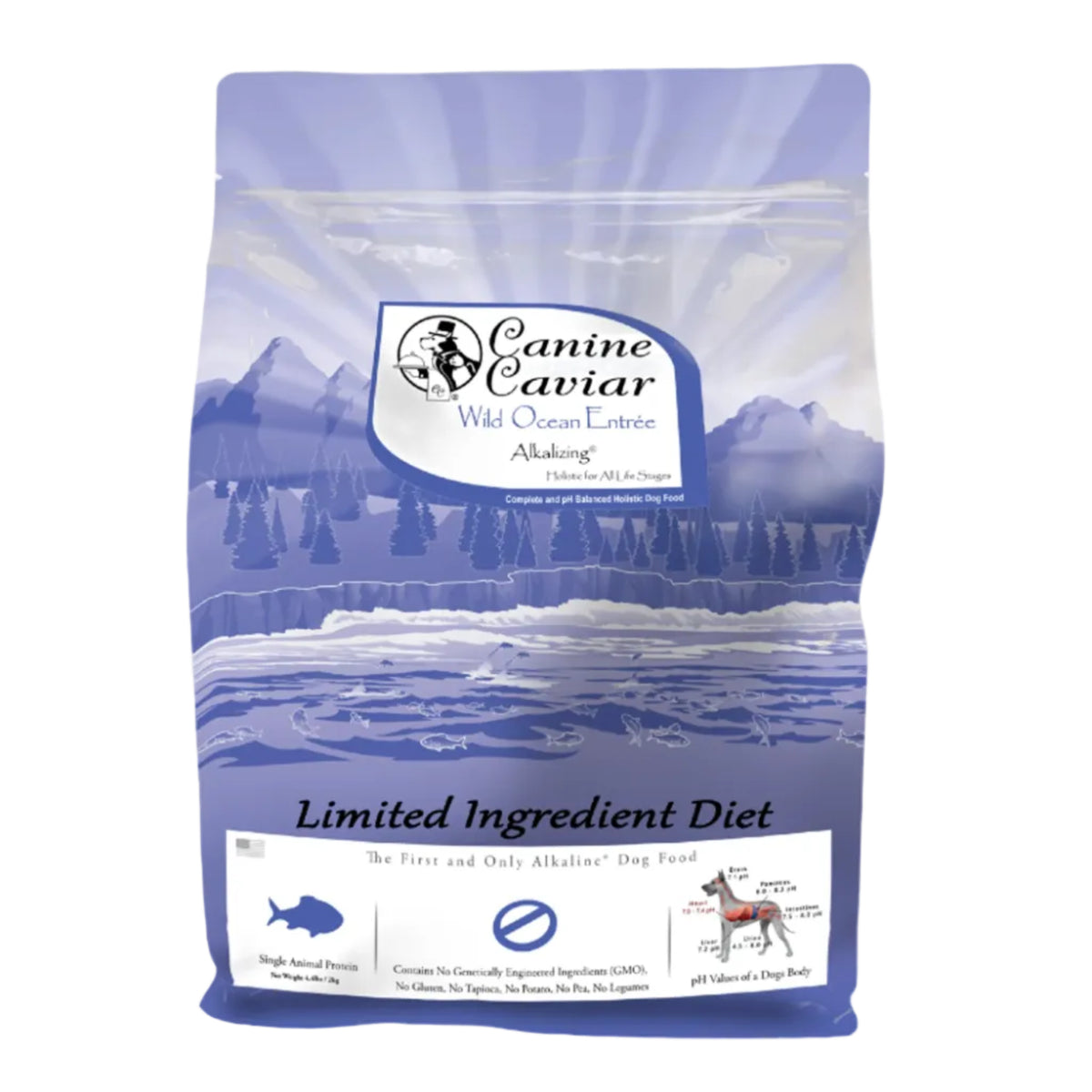 Wild Ocean Limited Ingredient Alkaline Entree All Life Stages