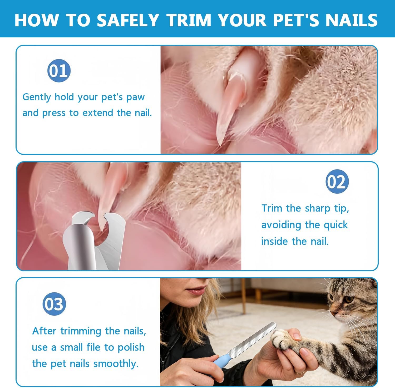 Dog Nail Clippers Pet