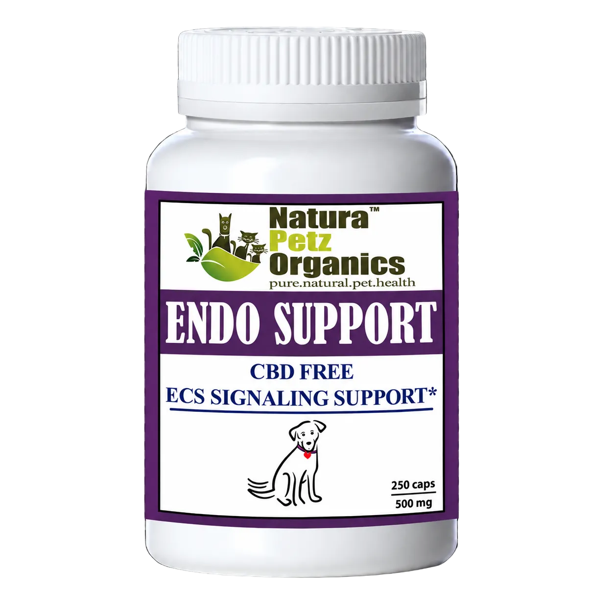 Endo Support Capsules For Dogs And Cats* Endocannabinoid System Support For Dogs & Cats*