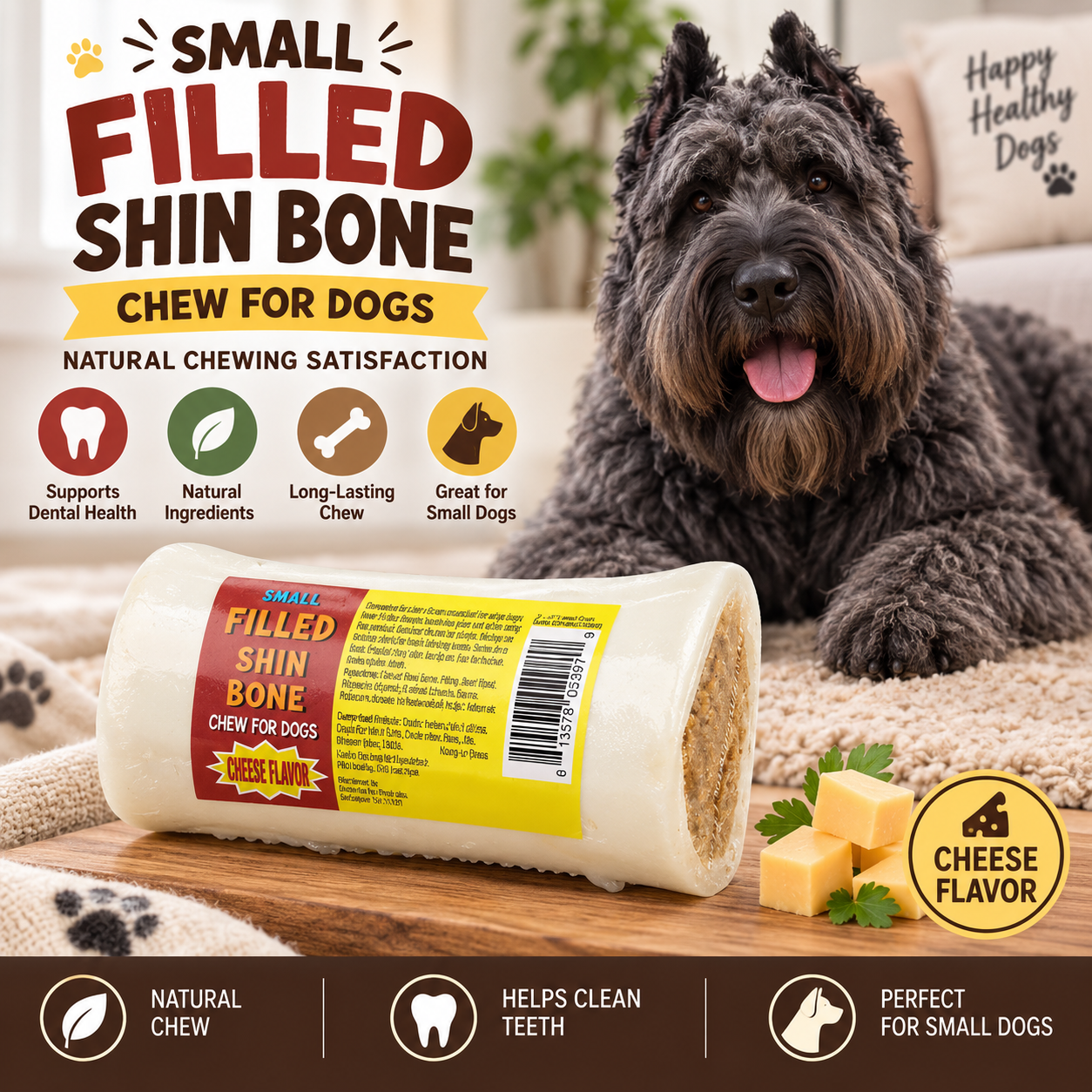 SCP Bone Cheese Stuffed 3-4in