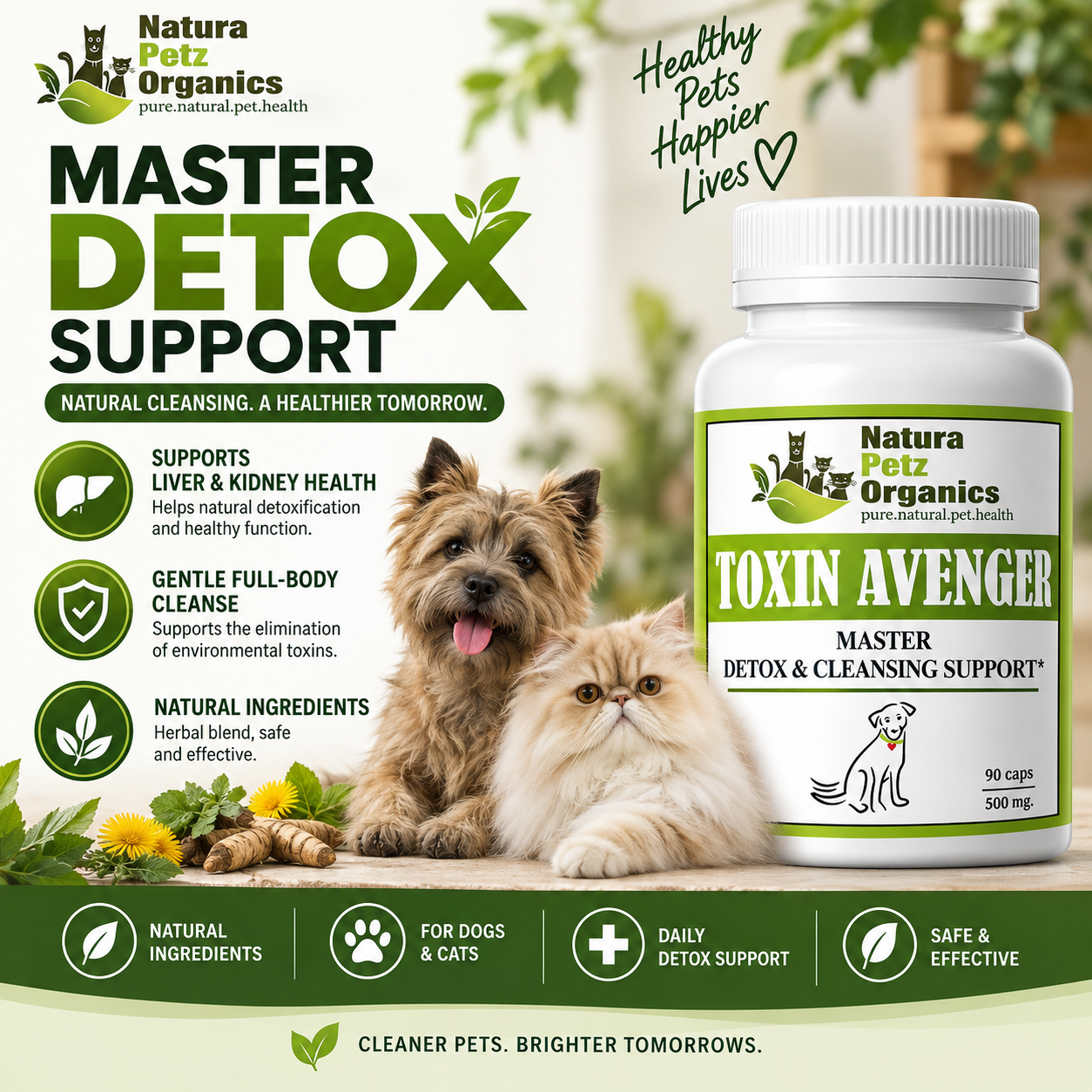 Toxin Avenger Max* Master Detox & Cleansing Support For Dogs And Cats*