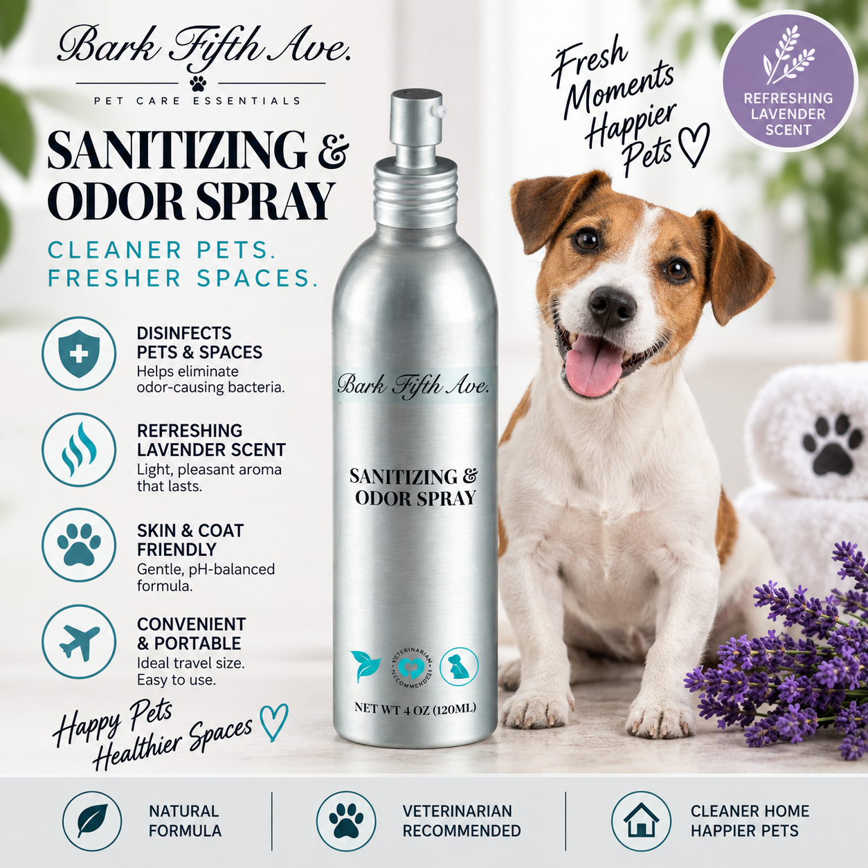 Sanitizing & Odor Spray
