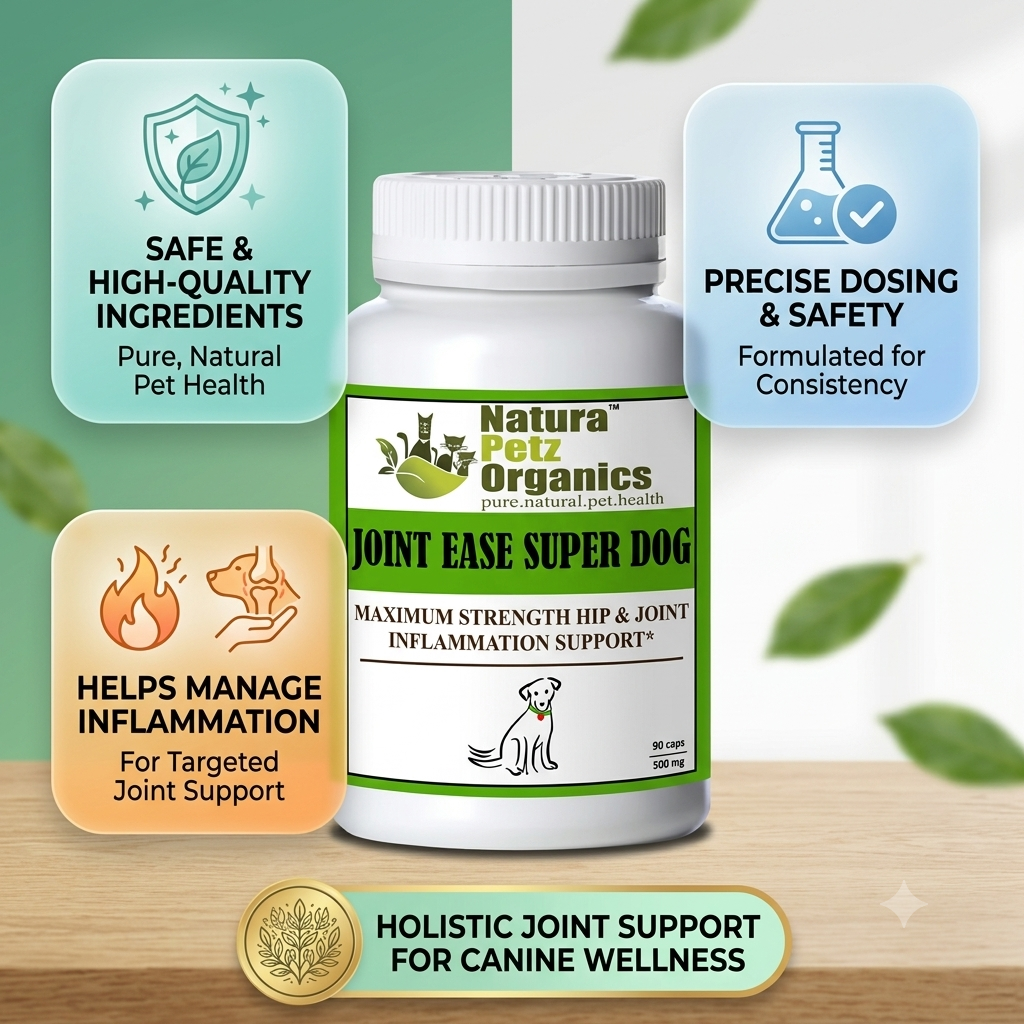 Joint Ease Max Super Dog Super Cat Maximum Strength Hip Joint & Inflammation Support*