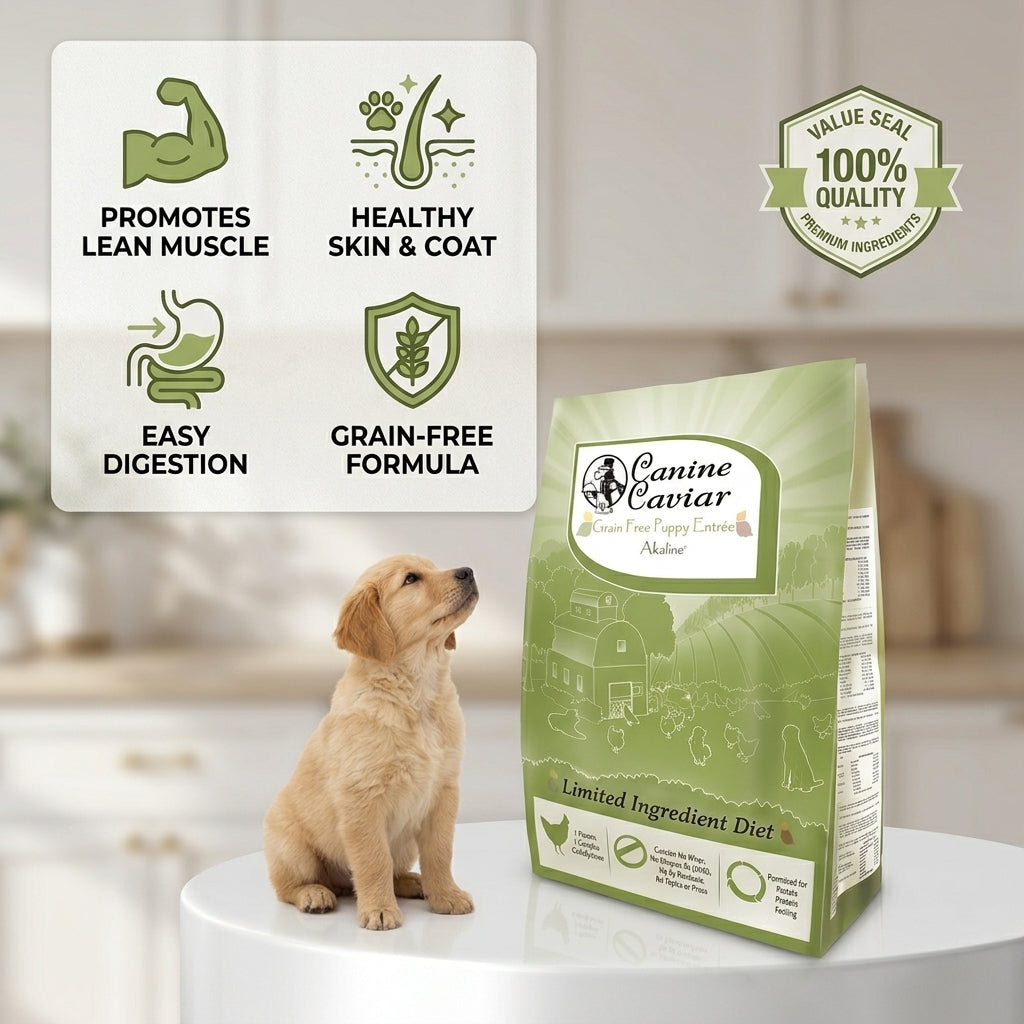 Grain Free Puppy Limited Ingredient Alkaline Entree