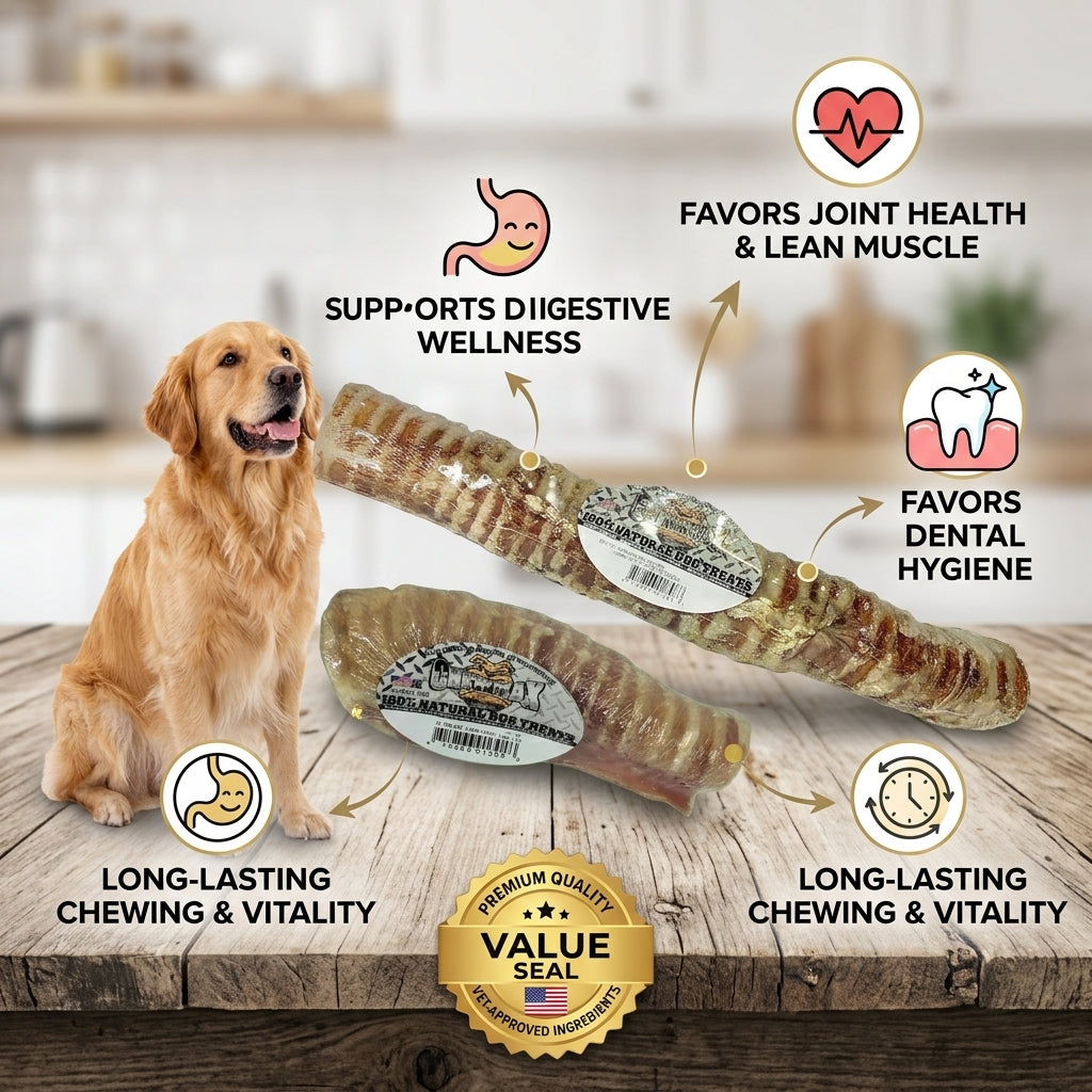 Beef Trachea Dog Chews