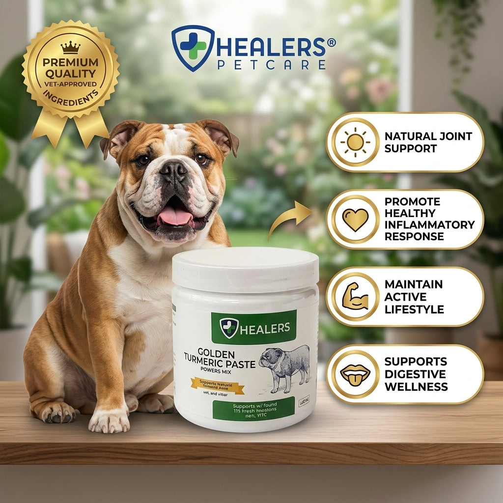 Healers Golden Turmeric Paste for Dogs