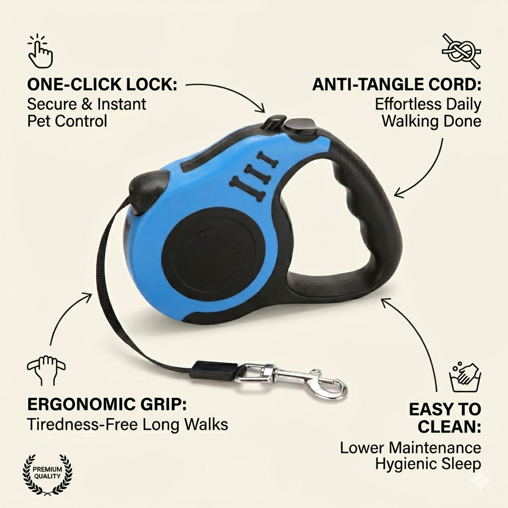 Dog Leash Retractable