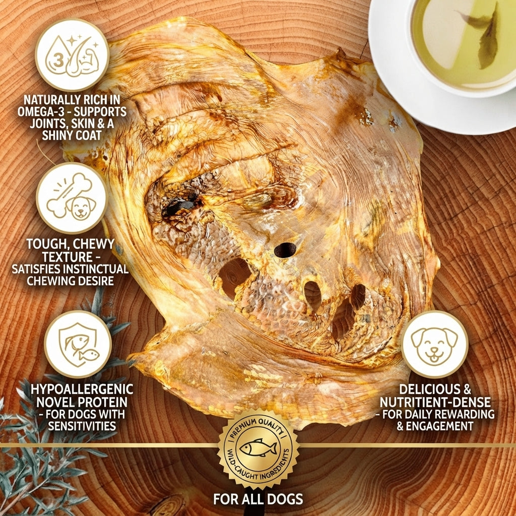 Chewy Ostrich Whole Gizzard: The Protein & Omega-3 Rich, Natural Dog Chew Treat