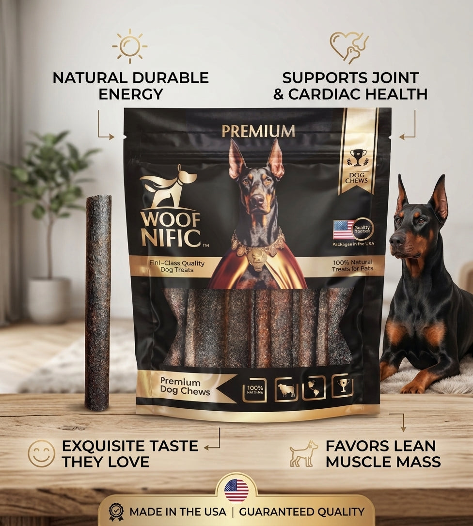 Woof Nific Straight Collagen  Bully Sticks