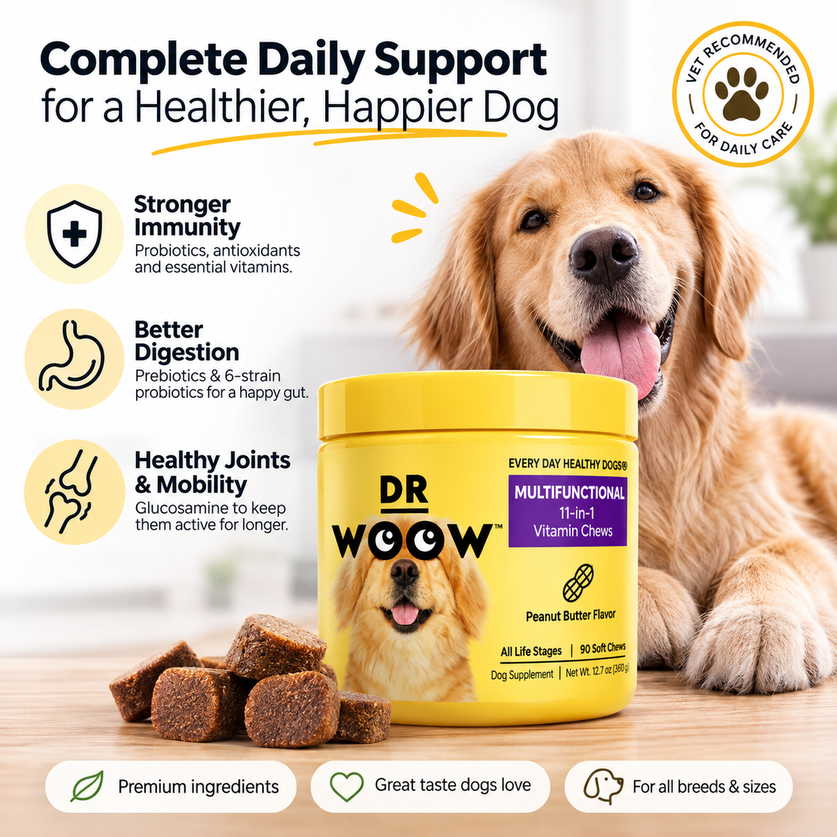 Dr Woow Multifunctional 11-in-1 vitamin chews